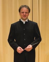 Dirigent Marjan Grdadolnik foto Matej Megli¦Ź